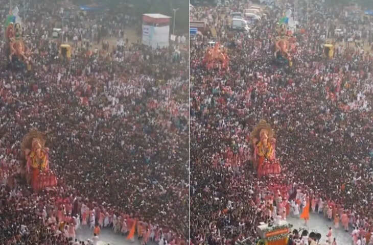 'मुंबई शहर नहीं धड़कन है..' आनंद महिंद्रा ने दिखाई गणेश विसर्जन की भव्य झलक, यूजर्स ने दी ऐसी प्रतिक्रियाएं