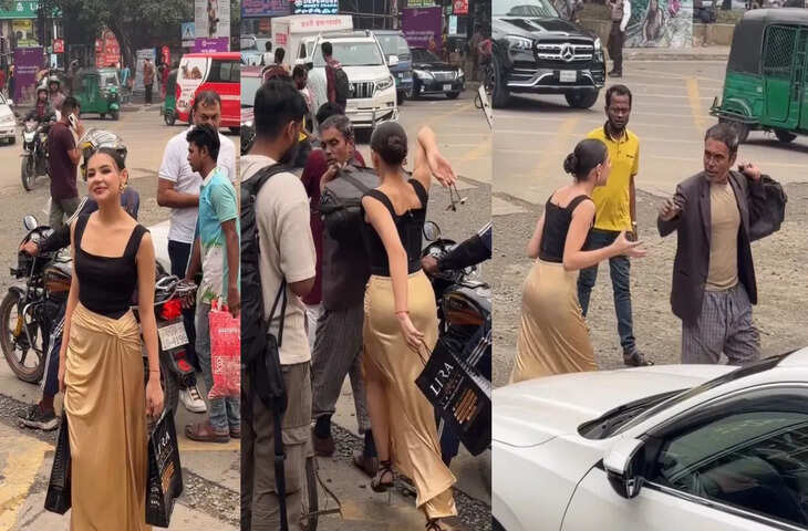 बांग्लादेश की कंटेंट क्रिएटर मोनिका कबीर ने बुजुर्ग को पीटने वाले वीडियो का बचाव किया