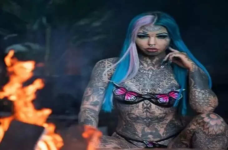 इस महिला डेढ़ करोड़ खर्च कर बना लिए पूरे शरीर पर टैंटू और अब वो ही बन गए परेशानी का कारण, जानिए !