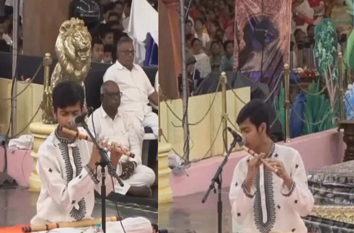 ब्रेथलेस धुन पर बांसुरी का जादू: सोशल मीडिया पर वायरल हुआ वीडियो