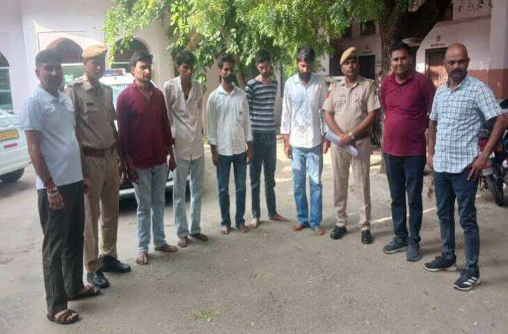दौसा पुलिस की बड़ी कार्रवाई: 33 लाख की स्मैक के साथ 5 तस्कर गिरफ्तार, वीडियो में जाने कार और नकदी भी जब्त