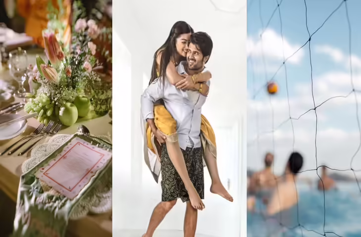 Rashmika-Vijay Wedding Updates: 'बीच वॉलीबॉल, मस्ती भरी पूल पार्टी&hellip;'&nbsp;सामने आईं विजय-रश्मिका के प्री-वेडिंग फंक्शन्स की एक्सक्लूसिव झलकियां