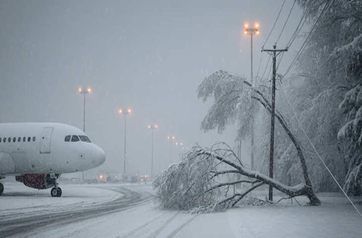 अमेरिका में स्नो स्टॉर्म का कहर! 5600+ उड़ानें रद्द, स्कूलों पर ताला, देश में इमरजेंसी जैसे हालात&nbsp;