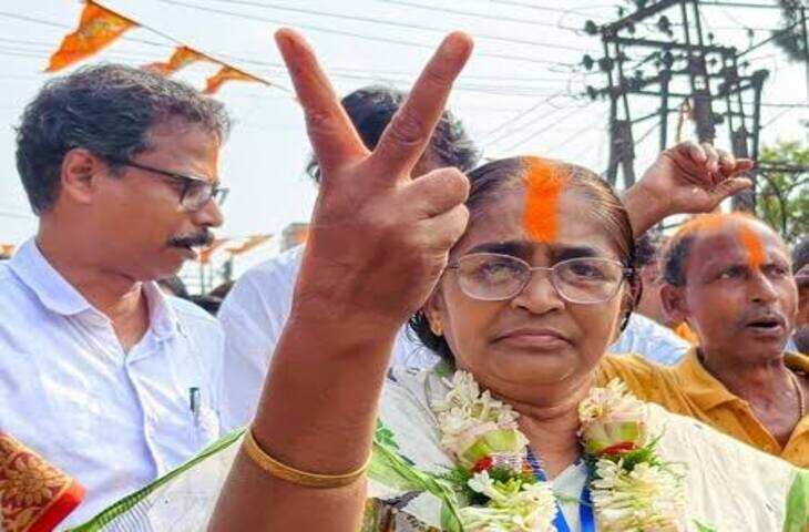 उपचुनाव में BJP की बड़ी जीत, वीडियो में जाने नंदीग्राम में हसीरानी रथ ने 1.22 लाख वोटों से रचा इतिहास; बंगाल की दूसरी सीट भी जीती