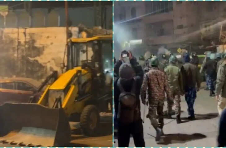 दिल्ली के तुर्कमान गेट पर अतिक्रमण हटाने गई टीम पर पथराव, क्या पहले से रची गई थी हिंसा की साजिश ?
