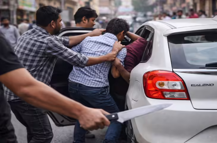 जोधपुर में युवक की दिनदहाड़े किडनैपिंग, वीडियो में देखें 2 कॉन्स्टेबल सस्पेंड, 5 बदमाश गिरफ्तार