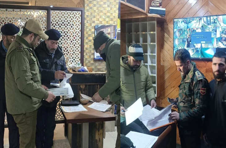 जम्मू-कश्मीर: श्रीनगर में बिना रजिस्ट्रेशन वाले होटल-गेस्ट हाउस पर एक्शन, पुलिस ने थमाया नोटिस