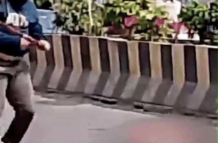 महाराष्ट्र में जिम से लौट रहे युवक को कार से टक्कर मारी, फुटेज में देंखे फिर हॉकी स्टिक और लोहे की रॉड से हमला; मौके पर मौत