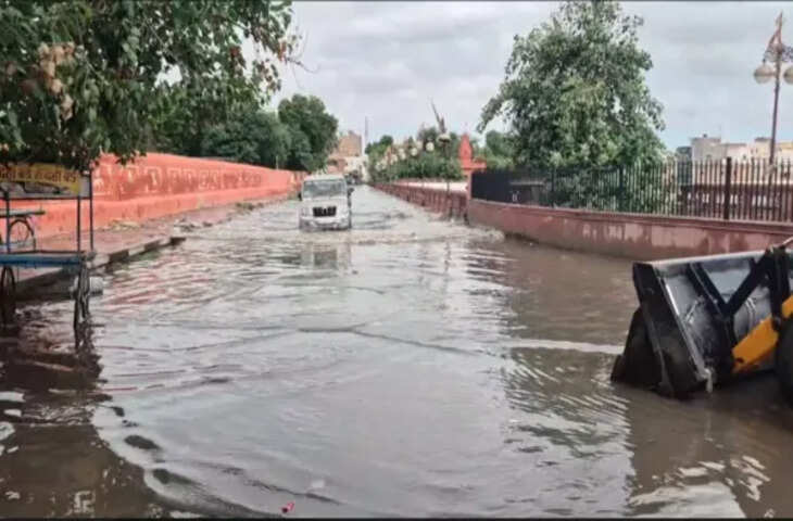 राजस्थान में पश्चिमी विक्षोभ का कहर, कई जिलों में तेज बारिश और ओलावृष्टि से जनजीवन प्रभावित