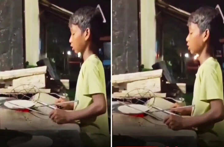 Viral Video: रोटी सेंकते-सेंकते मासूम की लग गई झपकी, वीडियो देख लोगों की भर आई आंखें​​​​​​​