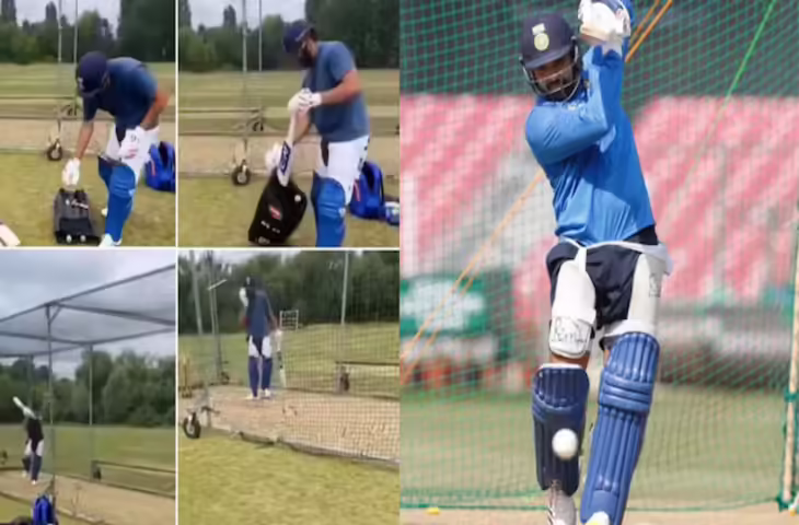 IND vs ENG: वनडे सीरीज से पहले रोहित शर्मा ने शुरू किया मिशन इंग्लैंड, नेट्स में बहाया पसीना, Video वायरल&nbsp;