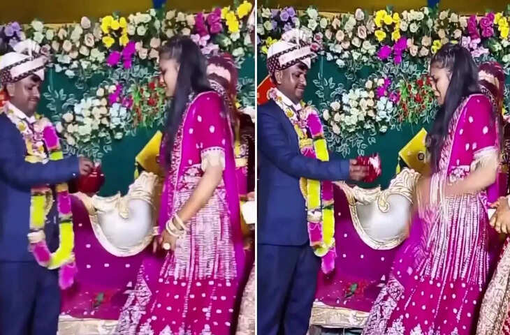 शादी में दूल्हे का साली के साथ प्रैंक वीडियो वायरल, सरप्राइज गिफ्ट देखकर उछल पड़ी लड़की