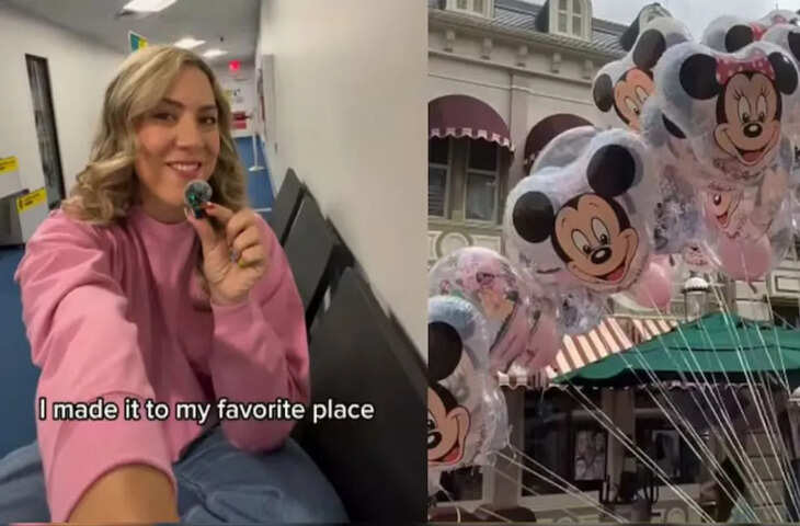 टेंशन से दूर रहने का अनोखा तरीका: हर महीने अकेले Disney World जाती है महिला, वीडियो हुआ वायरल