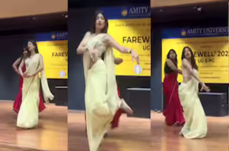 LU फेस्ट में लड़की का फुल ऑन एनर्जी डांस शो! गदर मूव्स देखकर दंग रह गए स्टूडेंट्स, देखे वायरल वीडियो 