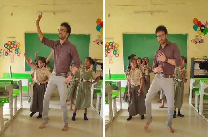 आंध्र प्रदेश के टीचर ने बच्चों को &lsquo;Days of the Week&rsquo; सिखाने का अनोखा तरीका दिखाया