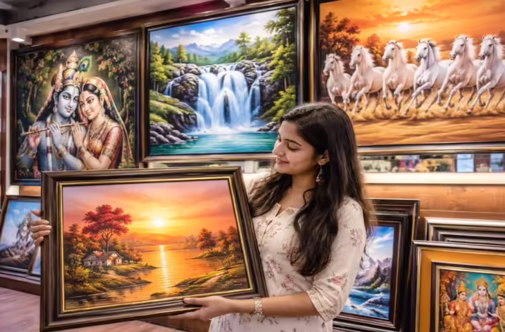 दौड़ते हुए सात घोड़ों से लेकर बहते झरने तक, ये 7 पेंटिंग्स घर के लिए मानी जाती हैं शुभ, जानें सही दिशा