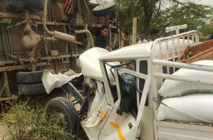 जोधपुर में भीषण सड़क हादसा: स्कूल बस और पिकअप की टक्कर, 12 से अधिक बच्चे घायल