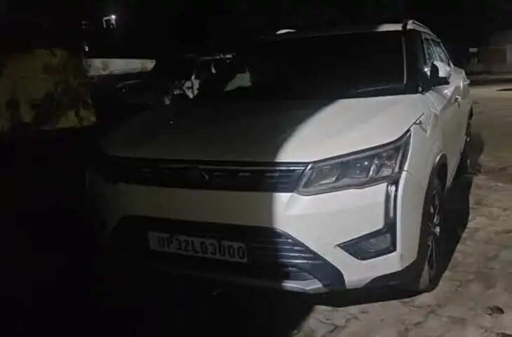गोंडा-लखनऊ हाईवे पर स्टंट करना पड़ा महंगा, बोनट पर लटककर चलाने वाली XUV-300 सीज; चालक समेत दो पर कार्रवाई