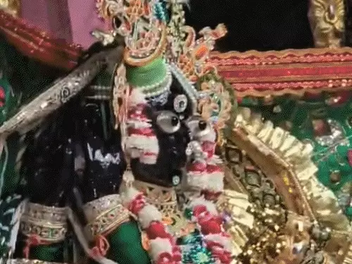 Hariyali Teej 2026: मथुरा-वृंदावन में उमड़ा आस्था का सैलाब, बांके बिहारी के दर्शन को सुबह से भक्तों की भारी भीड़