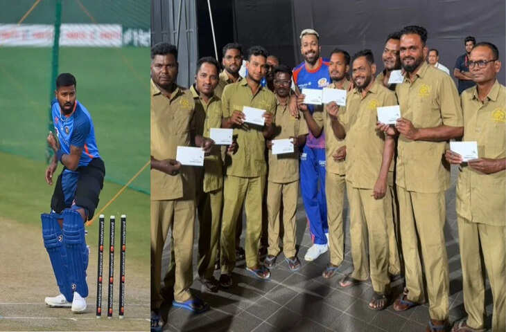 IPL 2026 से पहले वानखेड़े ग्राउंड स्टाफ को दिया इम्प्रेसिव सरप्राइज, IPL 2026 से पहले बांटे लाखों के चेक, जानिए कारण&nbsp;