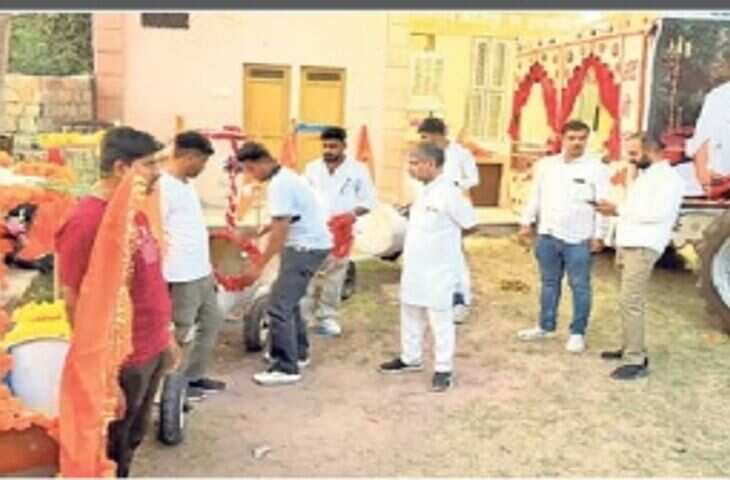 जयपुर में खेतेश्वर महाराज का 114वां जन्म कल्याण महोत्सव, वीडियो में देखें भव्य शोभायात्रा और भजन संध्या का आयोजन