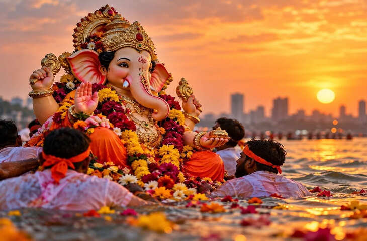 गणेश विसर्जन 2026: आज बप्पा की विदाई के ये हैं सुबह से रात तक के मुहूर्त, जानें कब करें गणेश विसर्जन