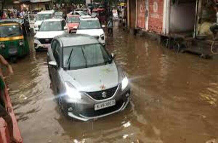 अलवर में मौसम ने बदला मिजाज: तेज हवाओं के बाद बढ़ी उमस और गर्मी, तापमान 38.6 डिग्री पहुंचा