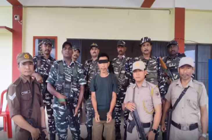 Arunachal Pradesh: एनएससीएन (आर) का टाउन कमांडर गिरफ्तार !