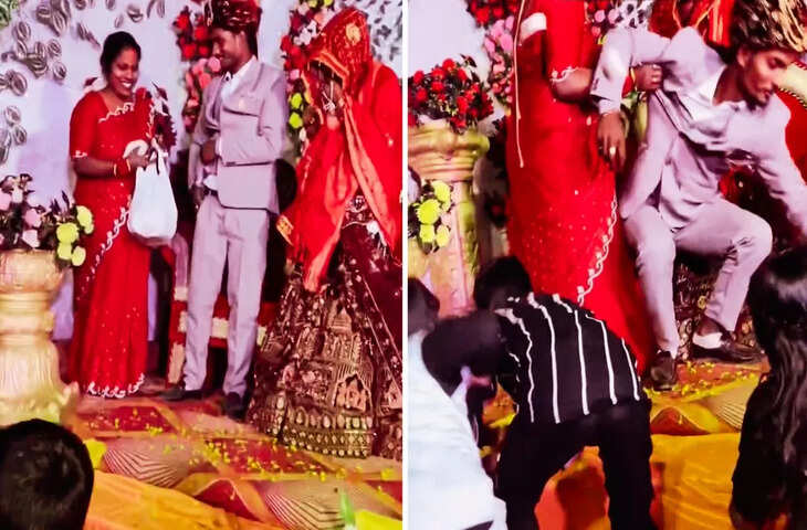 शादी की रस्म बनी तमाशा! दूल्हे की इस हरकत ने सब दूल्हों को कर दिया बदनाम, वीडियो देख नहीं रुकेगी हंसी&nbsp;