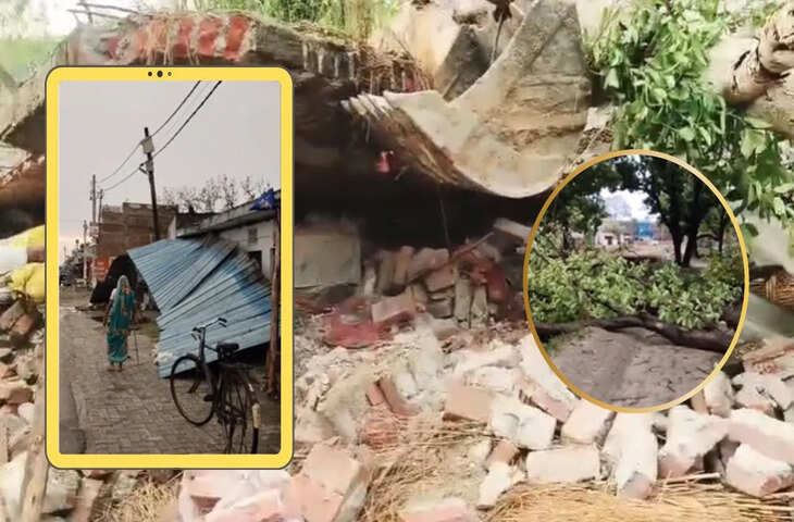 उत्तर प्रदेश में तेज आंधी-बारिश का कहर: 18 लोगों की मौत, कई जिलों में जनजीवन प्रभावित