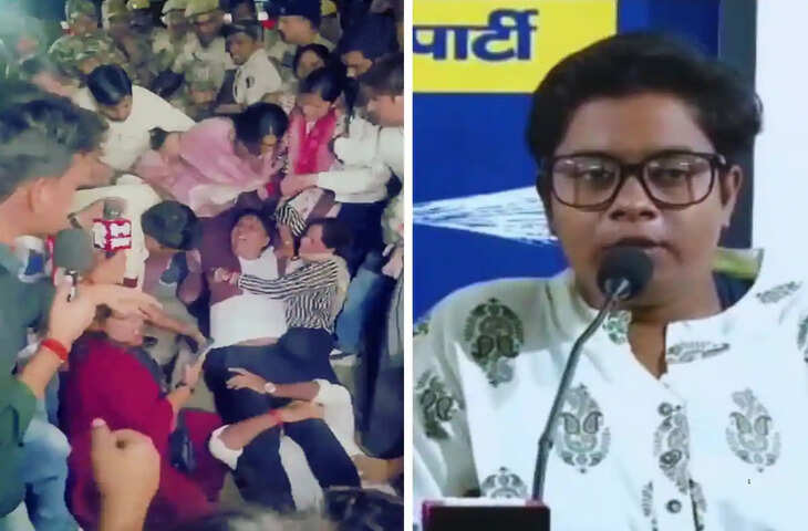 Delhi Slap Row: महिला AAP नेता का पुलिस पर गंभीर आरोप, बोलीं- प्रदर्शन के दौरान छाती पकड़ी और पैंट खींची