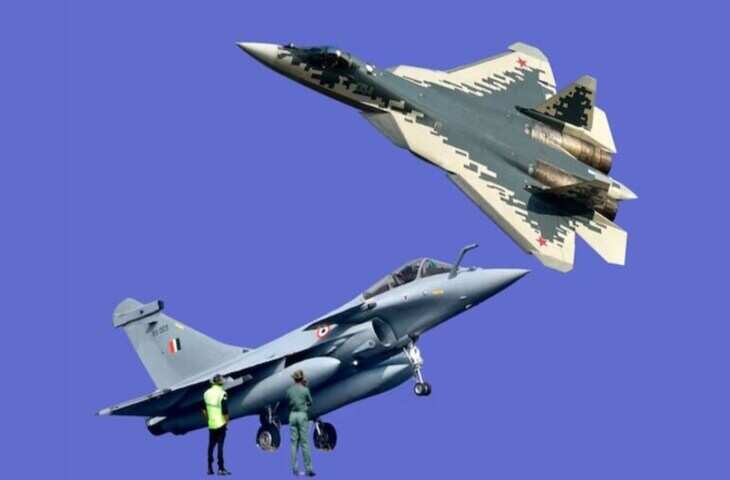राफेल और SU-57 की जुगलबंदी से बढ़ेगी भारतीय वायु सेना की ताकत, रूस-भारत के बीच जल्द साइन होगी बड़ी डिफेंस डील&nbsp;