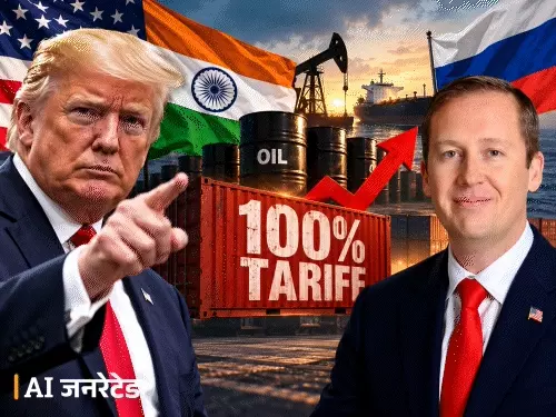 US-India Trade Tension: भारत पर 100% टैरिफ लगाने की तैयारी में ट्रम्प? 10 दिन में हो सकता है बड़ा फैसला