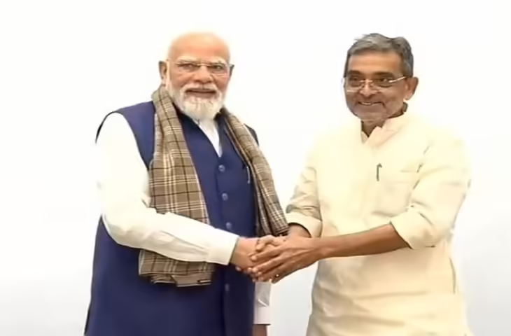 दीपक प्रकाश के मंत्री पद पर संकट के बीच दिल्ली पहुंचे उपेंद्र कुशवाहा, भाजपा शीर्ष नेतृत्व से मुलाकात से बढ़ी सियासी हलचल