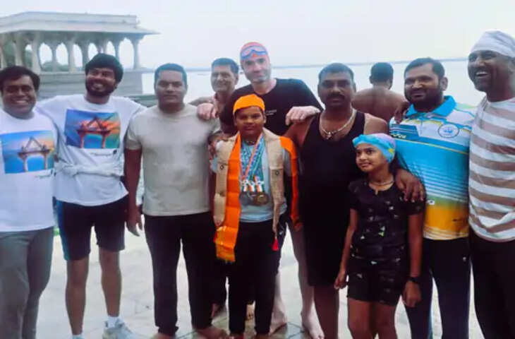 राजसमंद के पैरा तैराक विष्णु कुमार बैरवा ने नेशनल चैंपियनशिप में जीते तीन पदक, स्वर्ण सहित शानदार प्रदर्शन