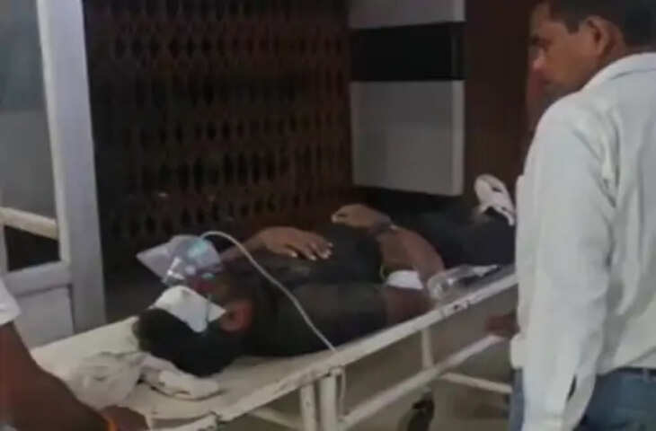 सिवनी में अज्ञात वाहन ने बाइक सवार को मारी टक्कर, हादसे में युवक घायल; मौके पर जुटी भीड़