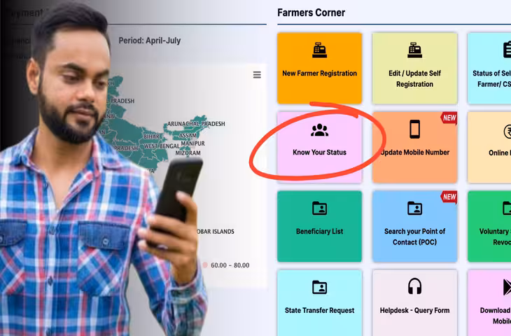 मोबाइल से मिनटों में चेक करें PM Kisan किस्त का स्टेटस, बैंक जाने की नहीं पड़ेगी जरूरत​​​​​​​