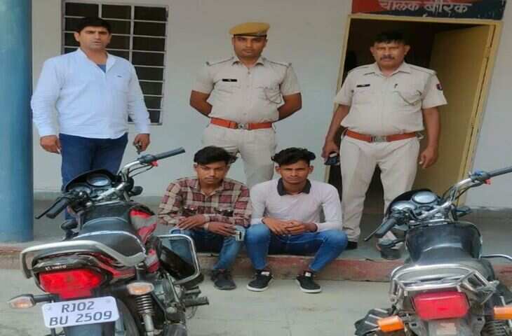 अलवर में दोपहिया वाहन चोरी की वारदातें बढ़ीं, 5 सेकेंड में स्कूटी उड़ाकर चोर फरार, CCTV में कैद