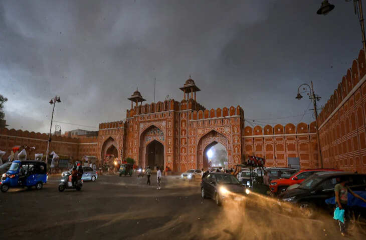 राजस्थान में मौसम का अलर्ट: आज से फिर आंधी-बारिश और ओलों की चेतावनी, अगले 3 दिन रहेगा बदला हुआ मौसम