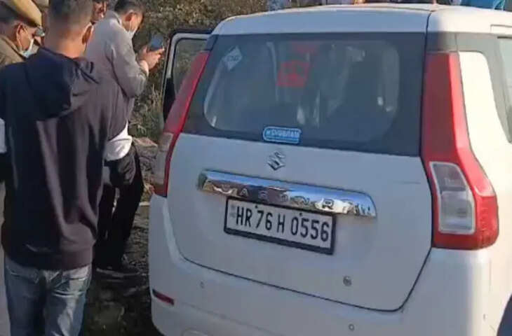 2 दिन से खड़ी हरियाणा नंबर की कार, पीछे की सीट पर मिली लाश, CCTV फुटेज से होगा खुलासा