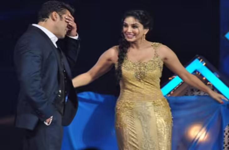 जब सलमान खान के गले लगीं सनी लियोनी, फिल्मी गलियारों में मची हलचल