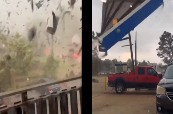 प्रकृति का सुंदर और रौद्र रूप, सोशल मीडिया पर वायरल हुआ वीडियो