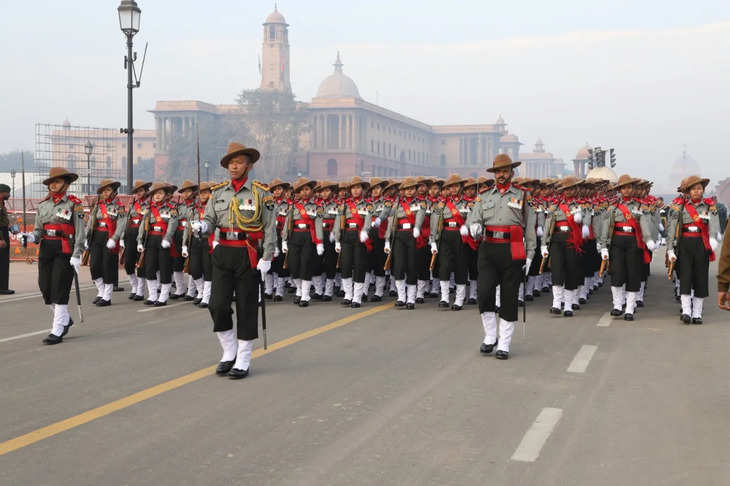 असम राइफल्स अपने 144-मजबूत मिश्रित दल के साथ Republic Day Parade के लिए तैयार !