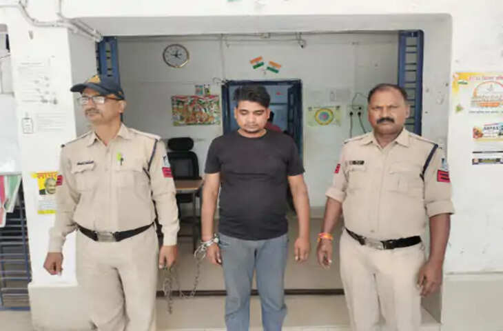 नाबालिग के अपहरण-दुष्कर्म का आरोपी 13 साल बाद गिरफ्तार: सतना में 2013 से फरार अर्जुन केवट पर था 10 हजार का इनाम, मैहर से पकड़कर कोर्ट में पेश किया गया