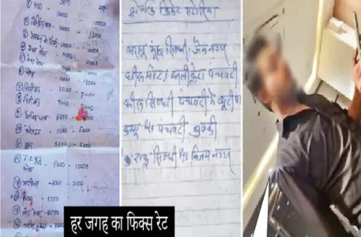 TI के भ्रष्टाचार का 'बहीखाता' सामने आया, हुक्का लाउंज, स्पा, होटल और सटोरियों से वसूली के सवा लाख रुपये के रिकॉर्ड मिलने का दावा