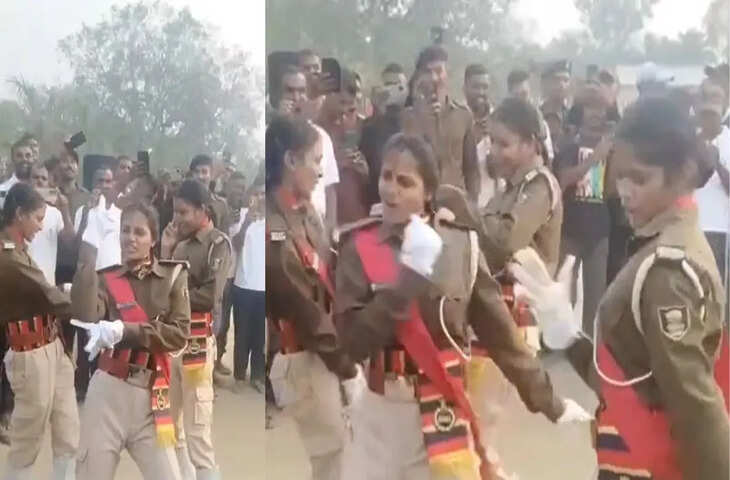 'सिक्सर के छह गोली...' गाने पर वर्दी में महिलाओं ने किया अश्लील डांस, VIDEO वायरल होना पड़ गया भारी