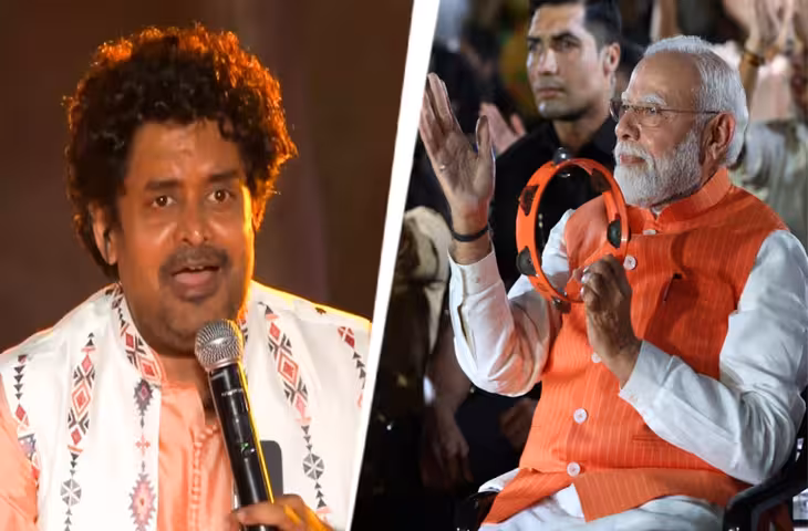 PM मोदी की मौजूदगी में गूंजा &lsquo;हनुमान अंश&rsquo; का भक्ति संगीत, विशाल चतुर्वेदी और साधु तिवारी ने बांधा समां