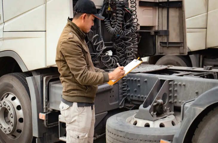 ओवरलोड व बगैर परमिट के गिट्टी ले जा रहे 57 ट्रक किए गए सीज