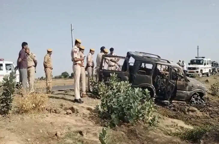 अजमेर कार कांड का खुलासा: पूर्व सरपंच रामसिंह के नाबालिग बेटे-बेटी हिरासत में, स्कॉर्पियो में मिली थीं 4 अधजली लाशें