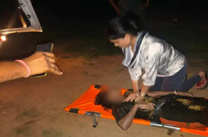 नर्मदापुरम में पुलिस बनी देवदूत: नर्मदा घाट पर डूब रही युवती को बचाया, CPR देकर लौटाई सांसें